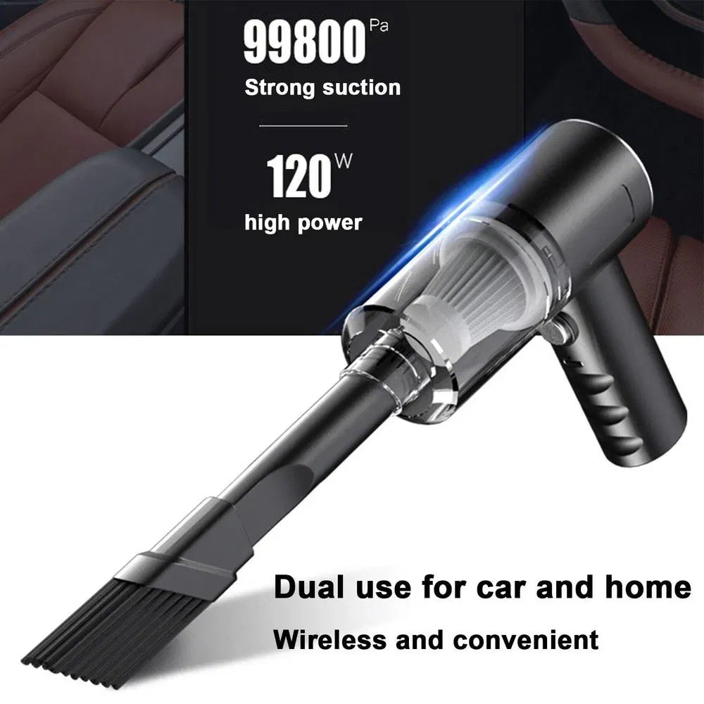 Cordless Mini Car Vacuum - Powerful 120W Handheld Cleaner – Didn’t Know ...